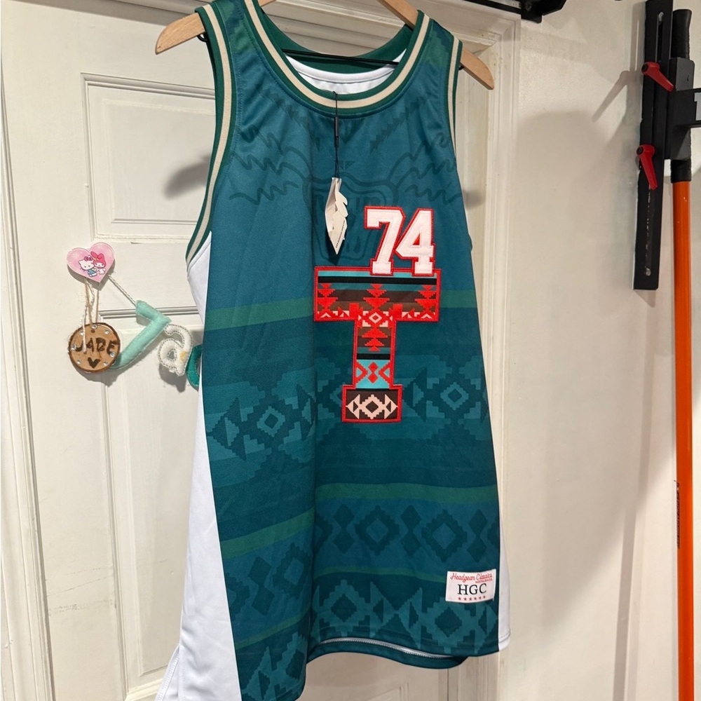 Headgear Classics NWT Size 3XL Green TISA Tribal Jersey